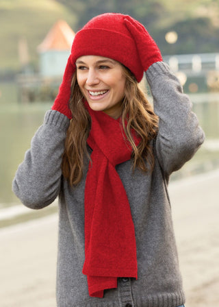 Beanie Mütze Merino Possum unisex