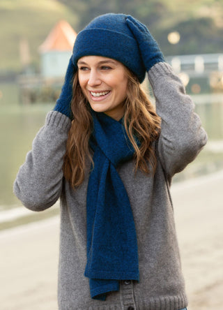 Beanie Mütze Merino Possum unisex