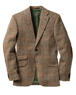 Das Harris Tweed Sakko ist in Vorderansicht abgebildet.