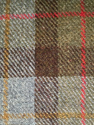Harris Tweed® Satchel Handtasche Highland Check medium