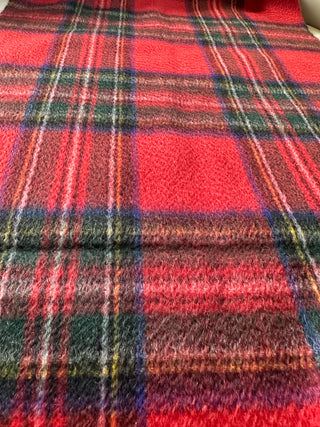 Kaschmir Tartan Schal Royal Stewart Cashmere Ripple Finish