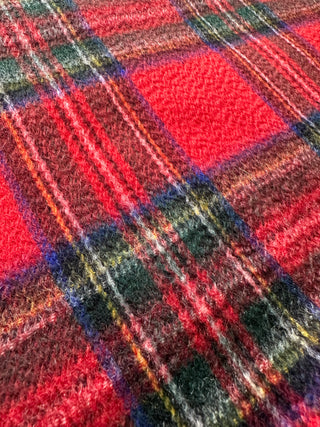 Kaschmir Tartan Schal Royal Stewart Cashmere Ripple Finish