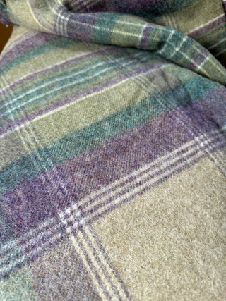 Wolldecke Tartan Kintyre Heather