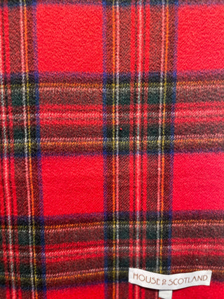 Kaschmir Tartan Schal Royal Stewart Cashmere Ripple Finish